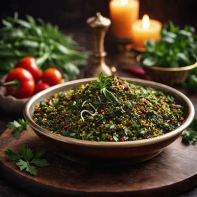  Ghormeh Sabzi: A Symphony of Aromatic Herbs and Tangy Flavors for Your Culinary Journey!