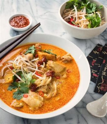  Laksa Johor: A Creamy, Spicy Coconut Curry Noodle Soup Experience That Will Transport You to Malaysian Shores!